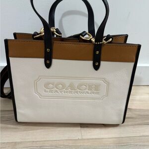 Coach Bag- Field Tote 30 In Colorblock